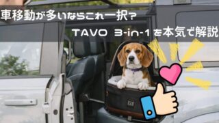 車移動が多いならこれ一択?TAVO 3-in-1を本気で解説|価格に見合う価値はある?